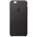 Кожаный чехол Leather Case для iPhone 6, 6s черный