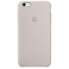 Силиконовый чехол Apple Silicon Case на iPhone 6, 6s бежевый