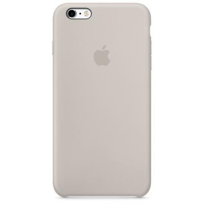 Силиконовый чехол Apple Silicon Case на iPhone 6, 6s бежевого цвета