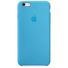Силиконовый чехол Apple Silicon Case на iPhone 6, 6s голубой