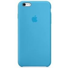 Силиконовый чехол Apple Silicon Case на iPhone 6, 6s голубой