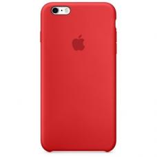 Силиконовый чехол Apple Silicon Case на iPhone 6, 6s красный