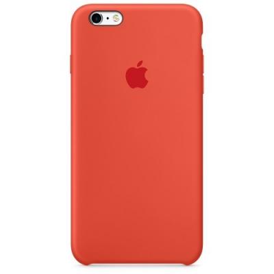 Силиконовый чехол Apple Silicon Case на iPhone 6, 6s оранжевого цвета