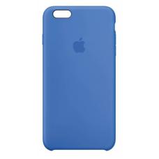 Силиконовый чехол Apple Silicon Case на iPhone 6, 6s синий