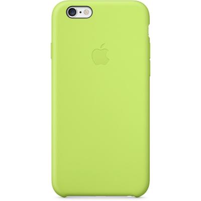 Силиконовый чехол Apple Silicon Case на iPhone 6, 6s cветло-зеленого цвета
