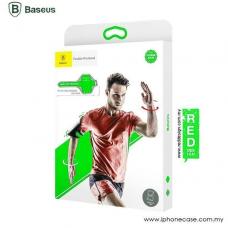 Чехол спортивный на руку Baseus Flexible Wristband до 5,0 дюйма Baseus, Черный с зелёным
