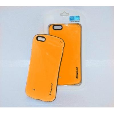 Пластиковый противоударный чехол Kingpad для iPhone 6 Plus, 6s Plus Оранжевый