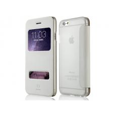 Чехол-книжка из эко-кожи Baseus Mile Series Case для iPhone 6 Plus, 6s Plus Белый