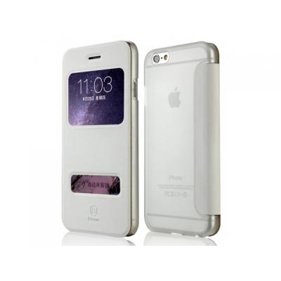 Чехол-книжка из эко-кожи Baseus Mile Series Case для iPhone 6 Plus, 6s Plus цвет Белый