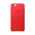 Кожаный чехол Leather Case для iPhone 6 Plus, 6s Plus Красный