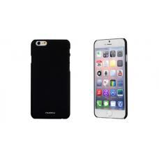 Чехол пластиковый прорезиненный Nuoku для iPhone 6 Plus, 6s Plus Чёрный