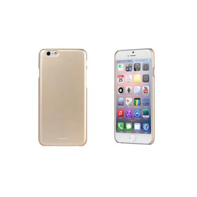 Пластиковый чехол Nuoku прорезиненный для iPhone 6 Plus, 6s Plus Золотой