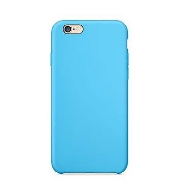 Пластиковый чехол Soft-Touch для iPhone 6 Plus, 6s Plus Голубой