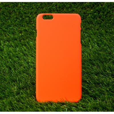 Пластиковый чехол Soft-Touch для iPhone 6 Plus, 6s Plus Оранжевый