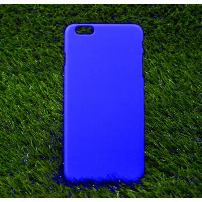 Пластиковый чехол Soft-Touch для iPhone 6 Plus, 6s Plus Синий