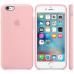 Силиконовый чехол Apple Silicon Case для iPhone 6 Plus, 6s Plus Светло-розовый