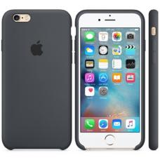 Чехол силиконовый Apple Silicon Case для iPhone 6 Plus, 6s Plus Темно-серый 