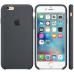 Силиконовый чехол Apple Silicon Case для iPhone 6 Plus, 6s Plus Темно-серый