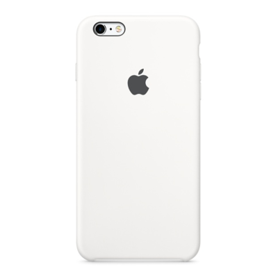 Силиконовый чехол Apple Silicon Case для iPhone 6 Plus, 6s Plus Белый