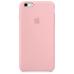 Силиконовый чехол Apple Silicon Case для iPhone 6 Plus, 6s Plus Светло-розовый