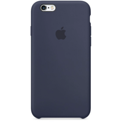 Силиконовый чехол Apple Silicon Case для iPhone 6 Plus, 6s Plus Темно-синий