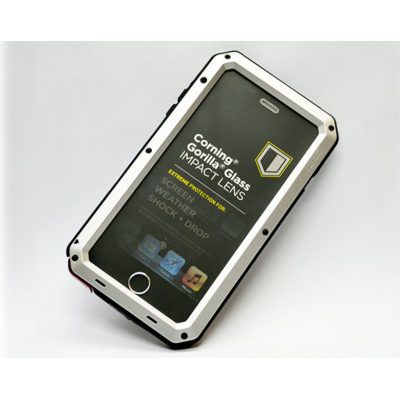 Бронированный чехол Lunatik Taktik Extreme для iPhone 8 Plus Серебристый