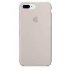 Чехол силиконовый Apple Silicon Case для iPhone 7 Plus Бежевый