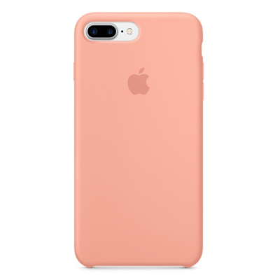 Силиконовый чехол Apple Silicon Case для iPhone 7 Plus Светло-розовый