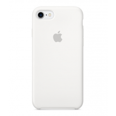 Чехол силиконовый Apple Silicon Case для iPhone 7 Белый