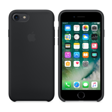 Чехол силиконовый Apple Silicon Case для iPhone 7 Черный