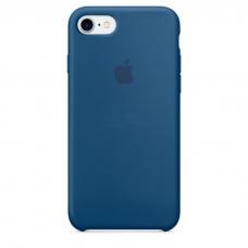 Чехол силиконовый Apple Silicon Case для iPhone 7 Синий