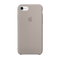 Чехол силиконовый Apple Silicon Case для iPhone 7 Светло-серый