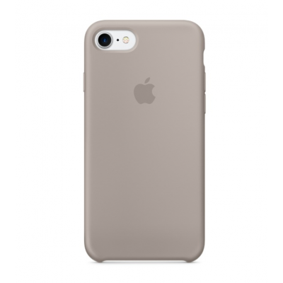 Силиконовый чехол Apple Silicon Case для iPhone 7 Светло-серый