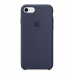 Силиконовый чехол Apple Silicon Case для iPhone 7 Темно-синий