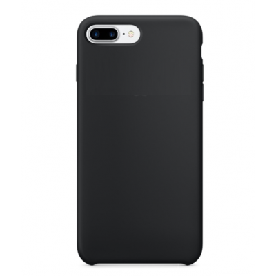 Чехол пластиковый Apple Soft Touch на iPhone 8 Plus Черный