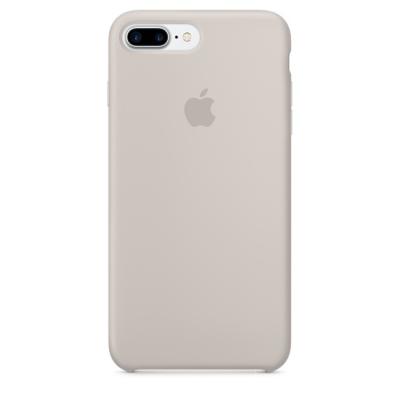 Силиконовый чехол Apple Silicon Case для iPhone 8 Plus Бежевый