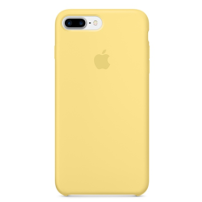 Чехол силиконовый Apple Silicon Case для iPhone 8 Plus Желтый