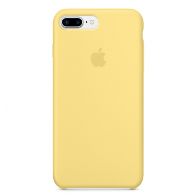 Силиконовый чехол Apple Silicon Case для iPhone 8 Plus Желтый
