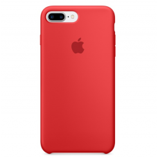 Чехол силиконовый Apple Silicon Case для iPhone 8 Plus Красный