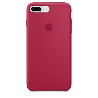 Силиконовый чехол Apple Silicon Case для iPhone 8 Plus Малиновый