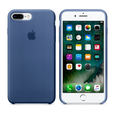 Чехол силиконовый Apple Silicon Case для iPhone 8 Plus Синий