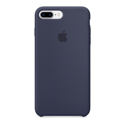 Силиконовый чехол Apple Silicon Case для iPhone 8 Plus Темно-синий