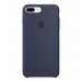 Силиконовый чехол Apple Silicon Case для iPhone 8 Plus Темно-синий