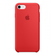 Чехол силиконовый Apple Silicon Case для iPhone 8 Красный