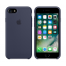 Силиконовый чехол Apple Silicon Case для iPhone 8 Темно-синий