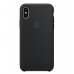 Чехол силиконовый Apple Silicon Case для iPhone X / iPhone 10 Черный