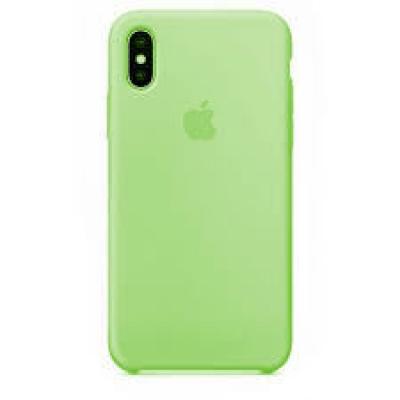 Чехол силиконовый Apple Silicon Case для iPhone X / iPhone 10 Зеленый