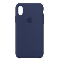 Чехол силиконовый Apple Silicon Case для iPhone XR Тёмно-синий