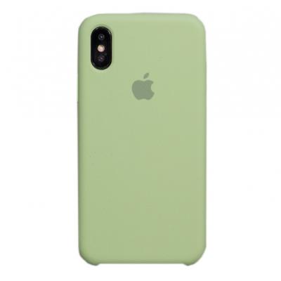 Силиконовый чехол Apple Silicon Case для iPhone XR Зелёный