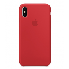 Чехол силиконовый Apple Silicon Case для iPhone Xs Красный
